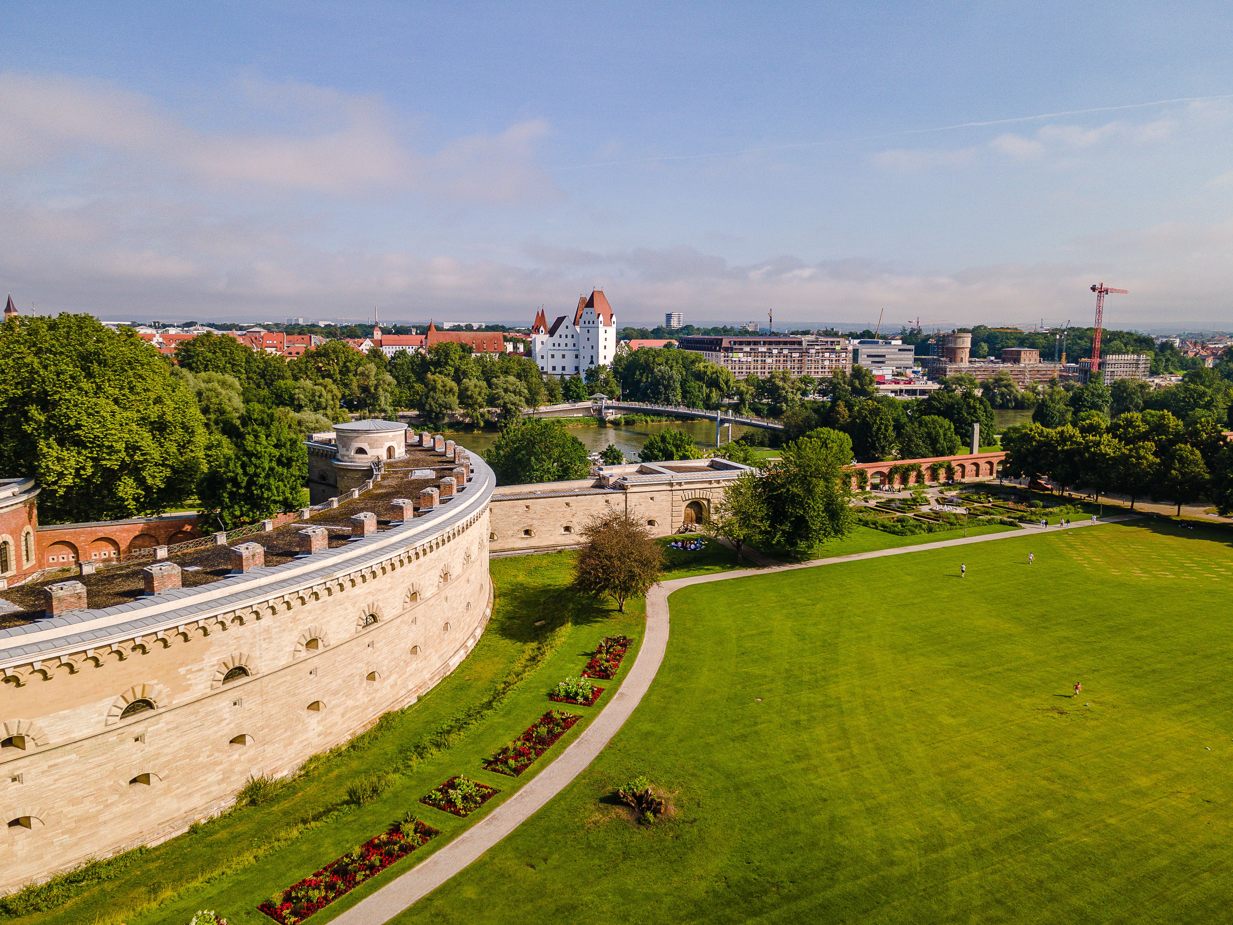 Klenzepark von oben