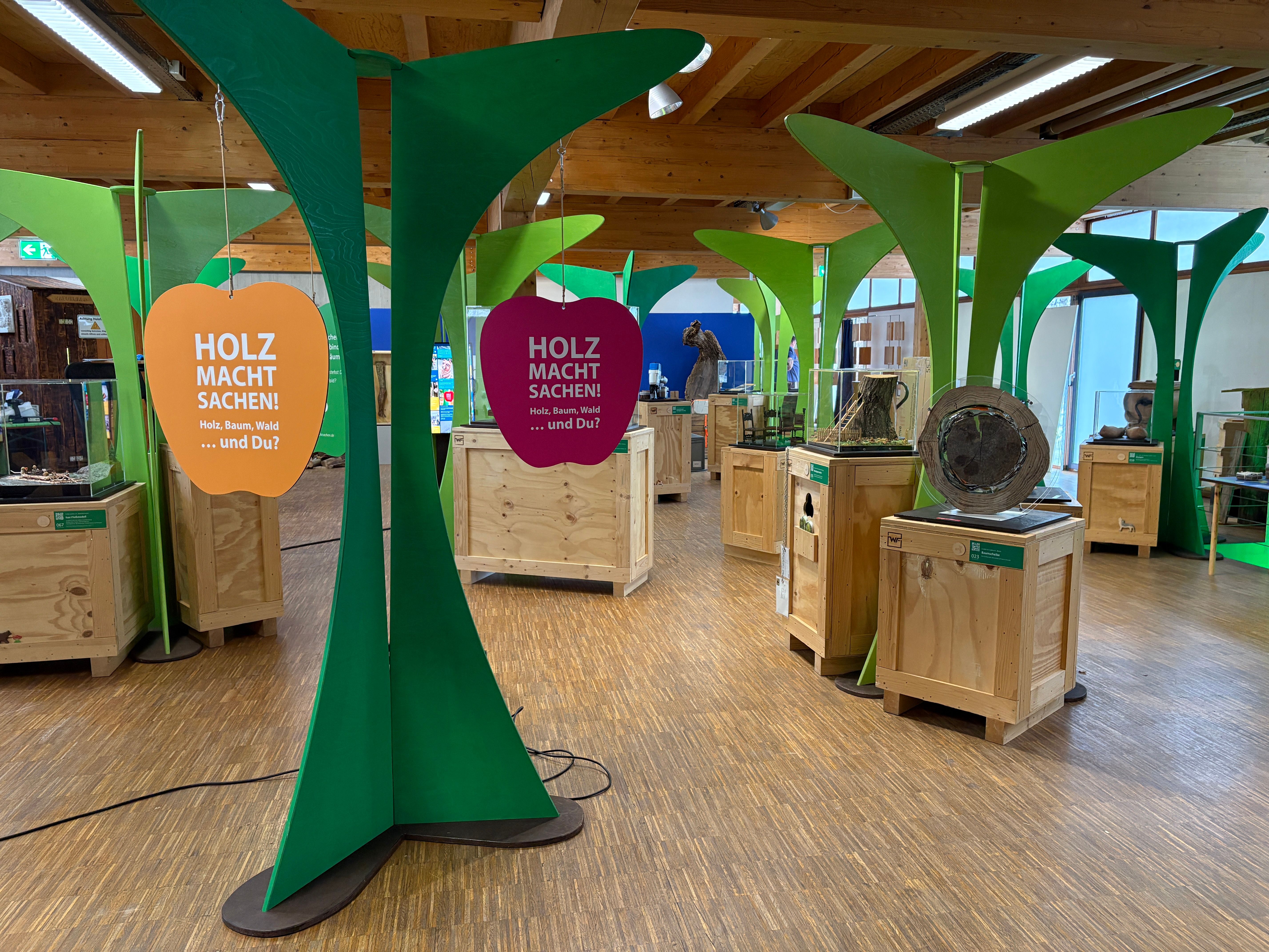 Image for Content Block with title: Aktuelle Ausstellung: Holz macht Sachen