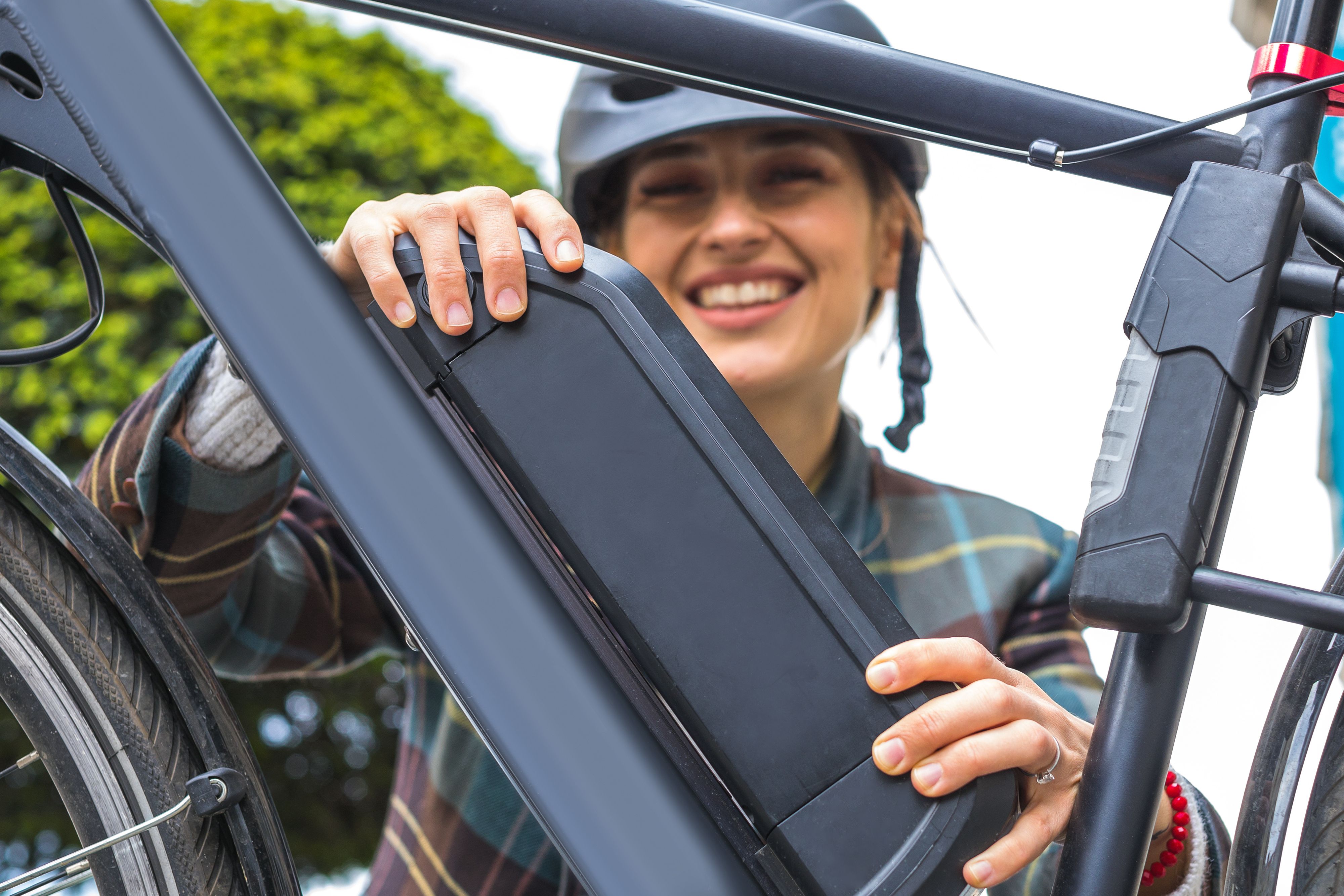 Image for E-Bike leer?