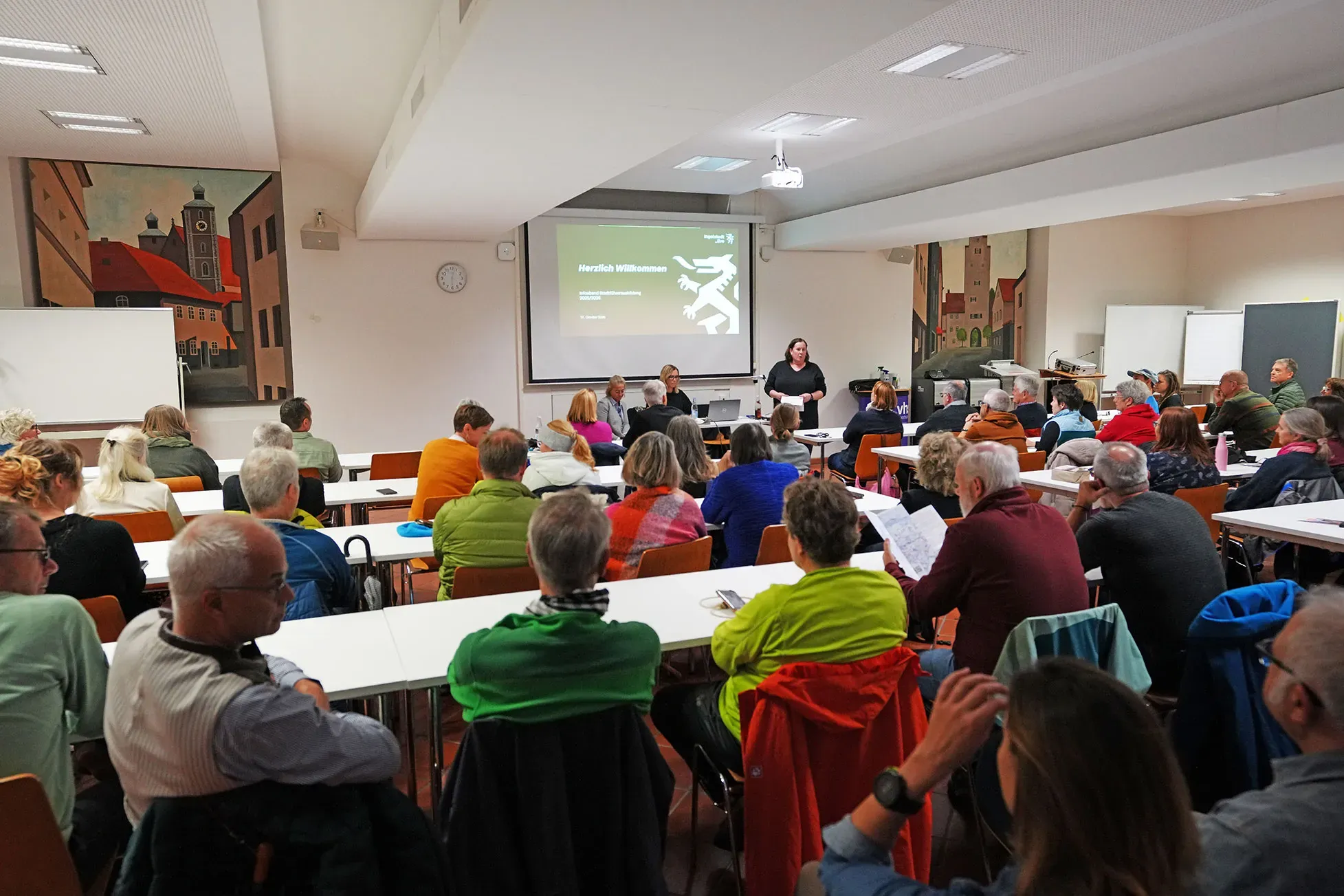 Infoveranstaltung Ausbildung Stadtführer in der VHS