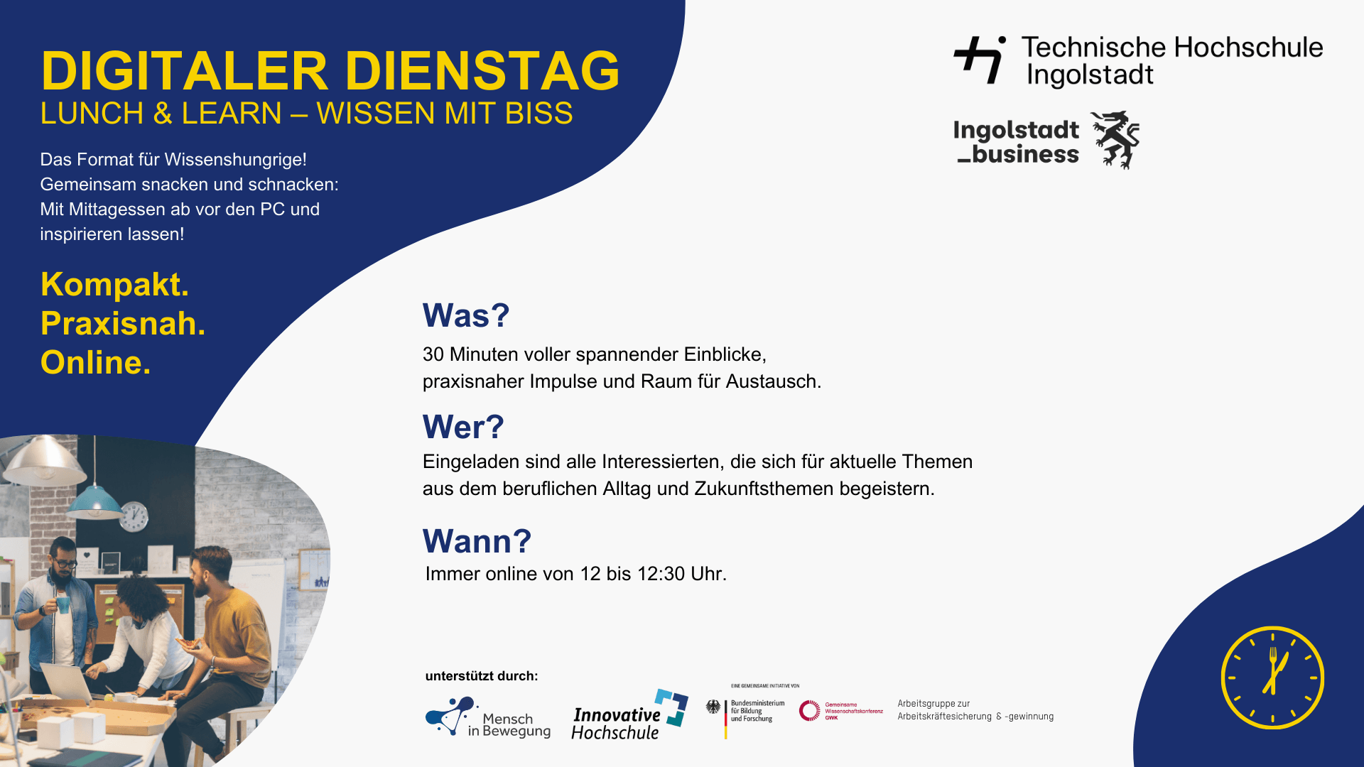 Impression 2 für Nachbericht Digitaler Dienstag – Lunch & Learn
