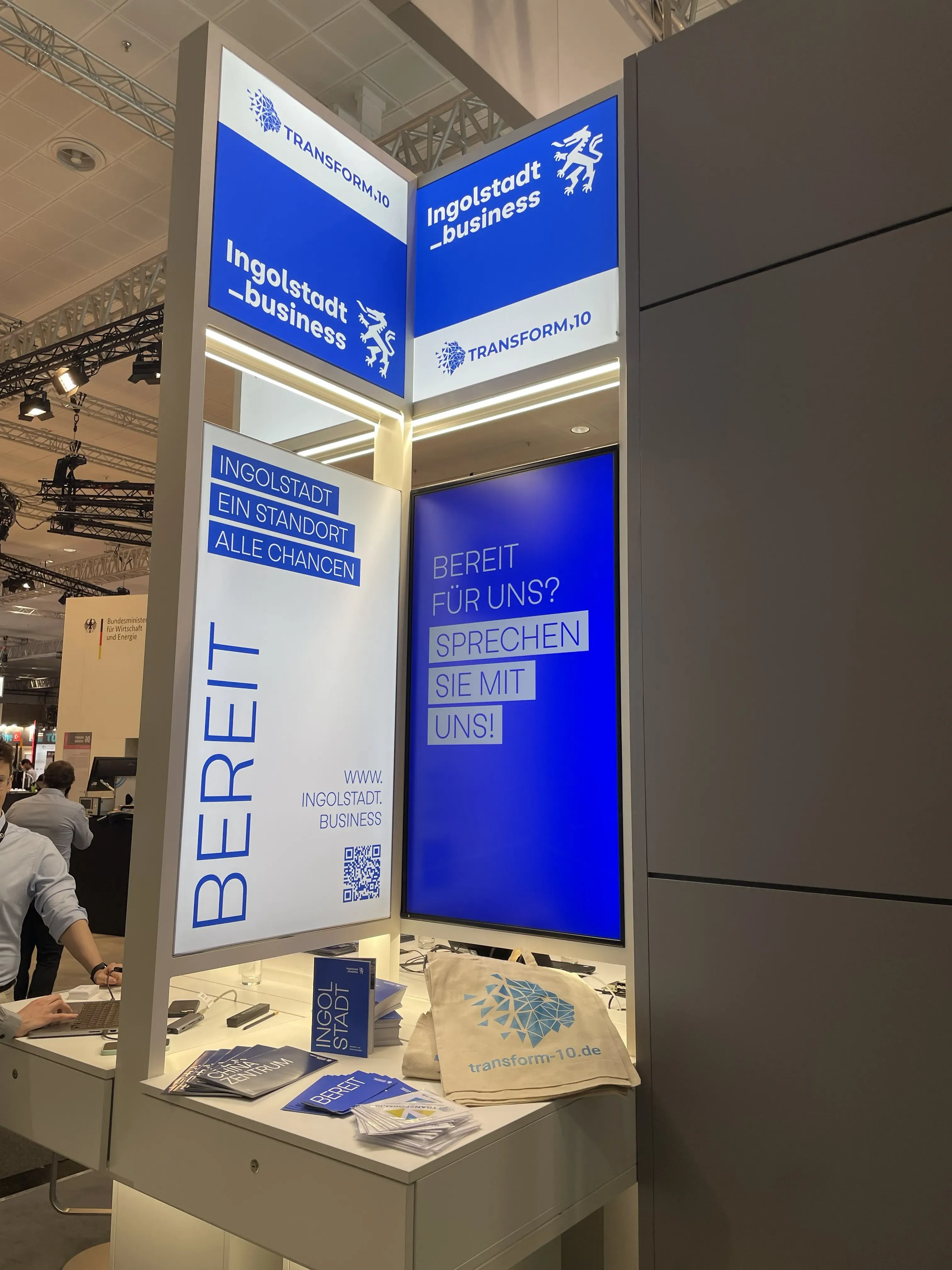 Messestand von Ingolstadt Business