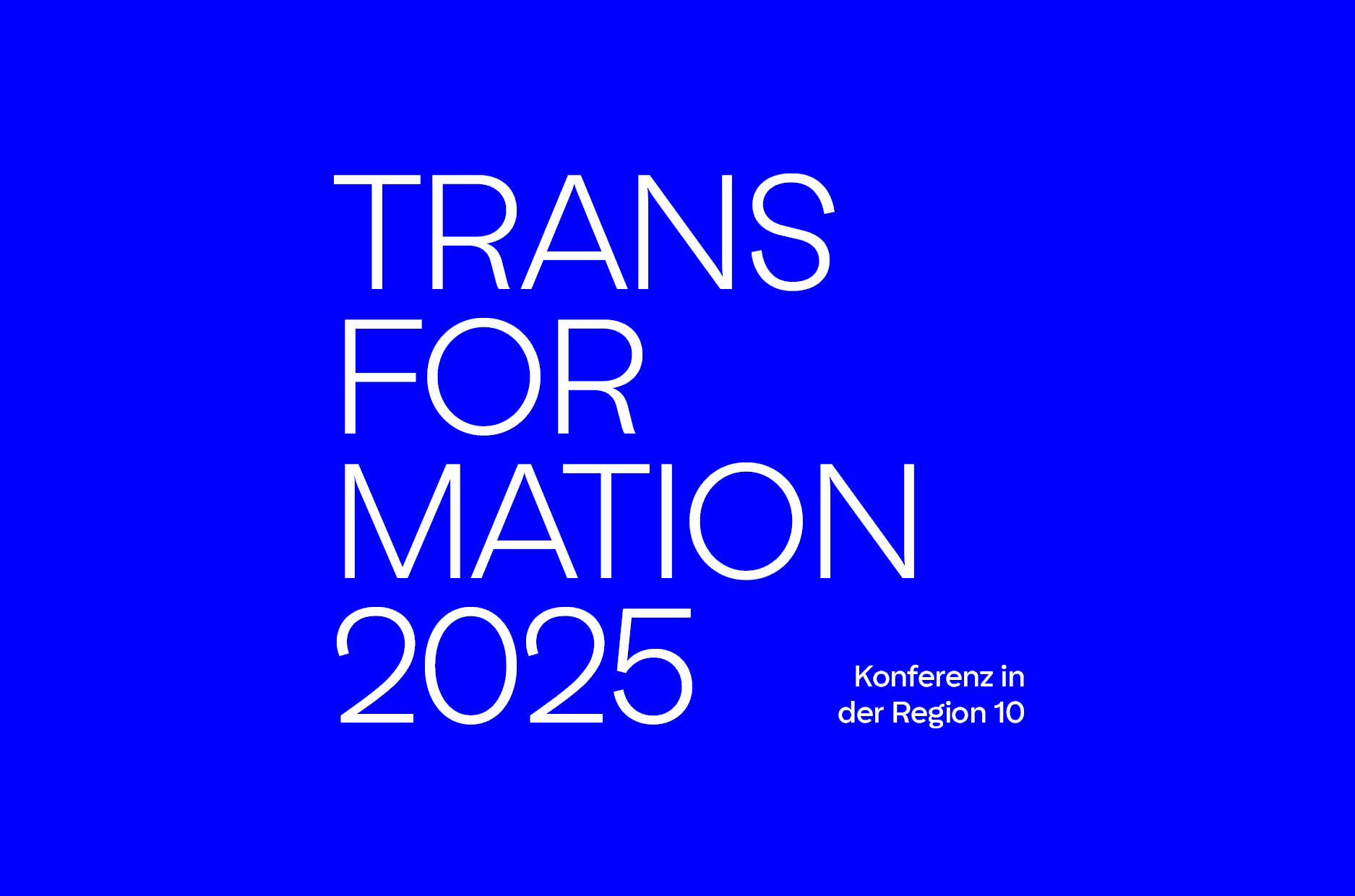 Image for Transformation 2025